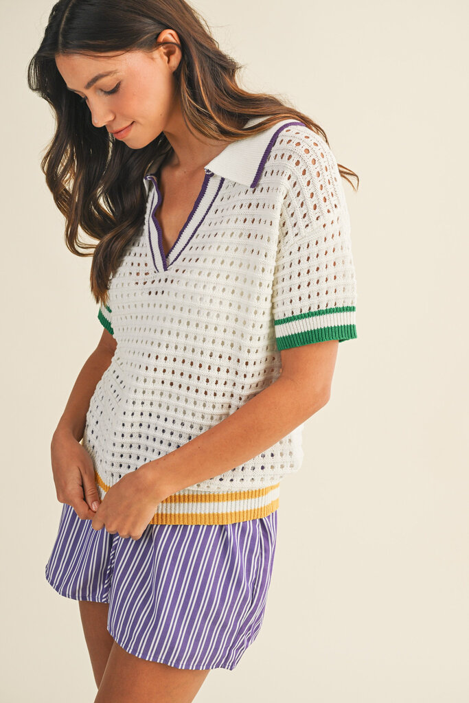 The Denim Bar Caught Ya Sweater