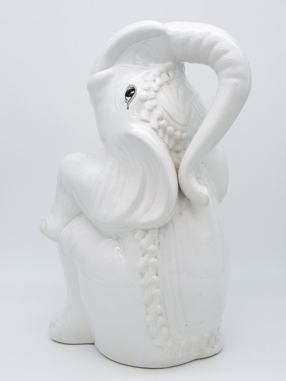 Ceramic Elephant Stick Stand