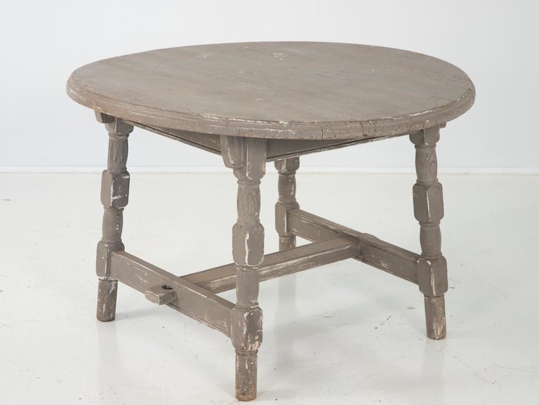 Painted Grey Low table, 1910