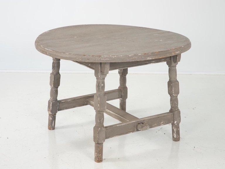 Painted Grey Low table, 1910