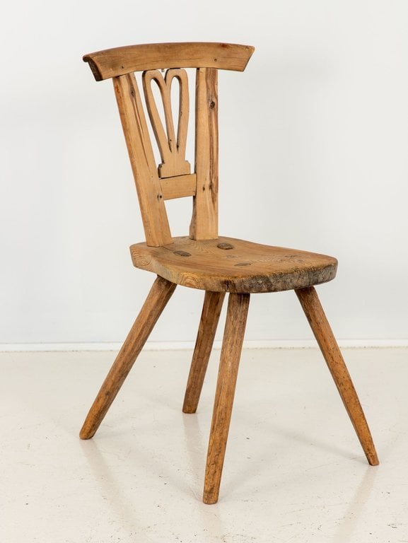 1890s Swedish Arts and Crafts Chair