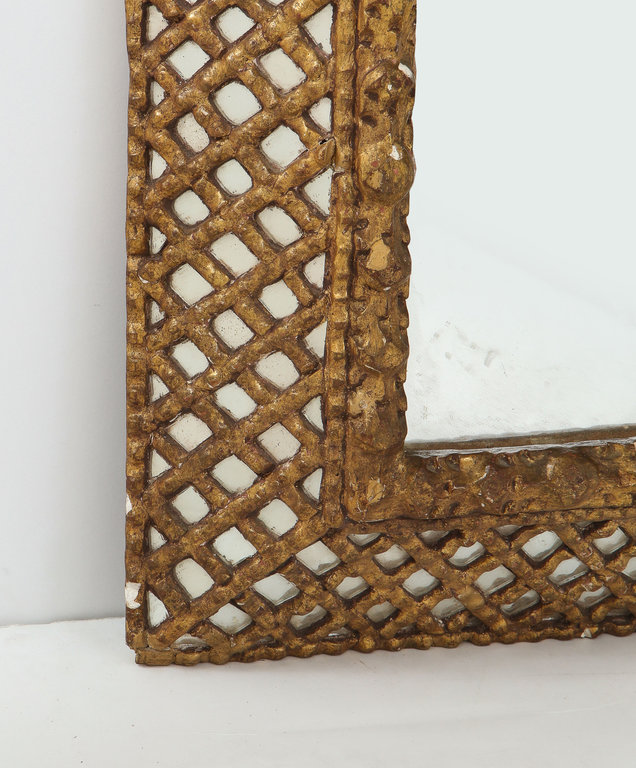 Asian gilded mirror, 1910