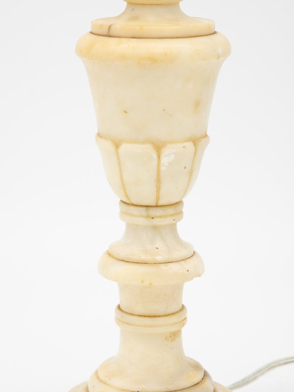 Small Neoclassical Urn Alabaster Lamp