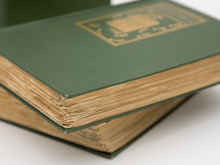 The Waverly Novels, Border Edition, 1880, 13 volumes, Green Binding