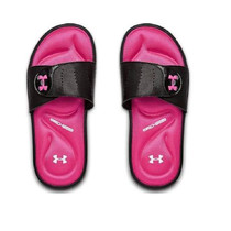 Girls Ignite IX Slides - Black/Pink Size 12K