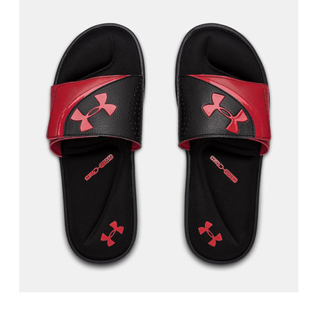 Under Armour Mens Ignite V Slide - Black Size 8