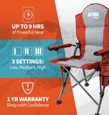 Gobi Heat Heated Camp Chair Midnight