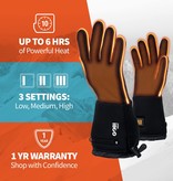 Gobi Heat Stealth Heated Gloves Onyx. L-XL