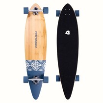 Zed Pintail 41" Longboard Navy Paisley