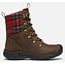 Keen Greta Boot sz6.5 Dark Brown/Red Plaid