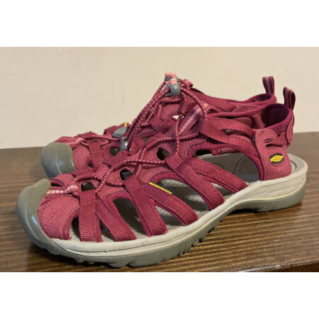 Keen keen whisper womens sz 6 beet red/honeysuckle