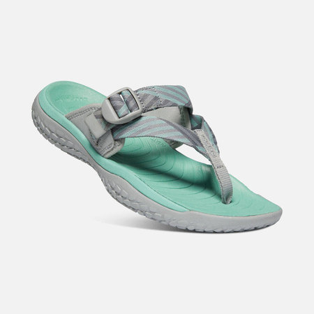 Keen Solr Toe Post Light Grey/ Ocean Wave