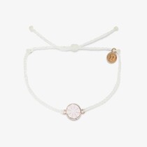 Cameo Rose Gold Bracelet White