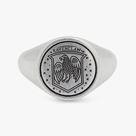 PuraVida Ravenclaw Signet Ring Silver sz 6