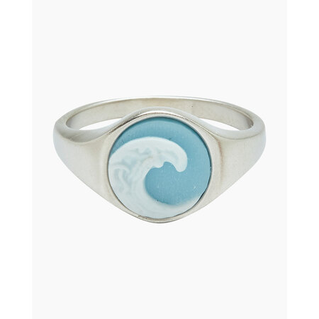 PuraVida Cameo Ring SILV Sz6