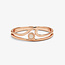 PuraVida Opal Wave Rose Gold Sz 8