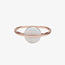 PuraVida Opal Saturn Ring RGOL Sz8