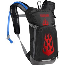 Mini Mule 50oz Black FLames