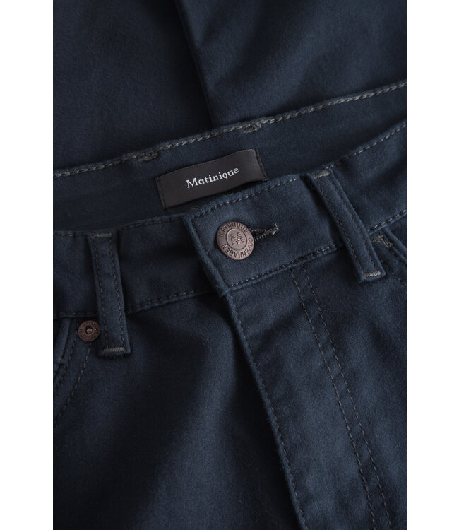 Matinique Pantalon MAPete 30205683 Dark Navy 194011