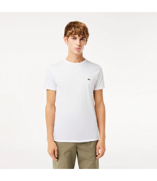 Lacoste T-SHIRT COL ROND EN JERSEY DE COTON PIMA UNI