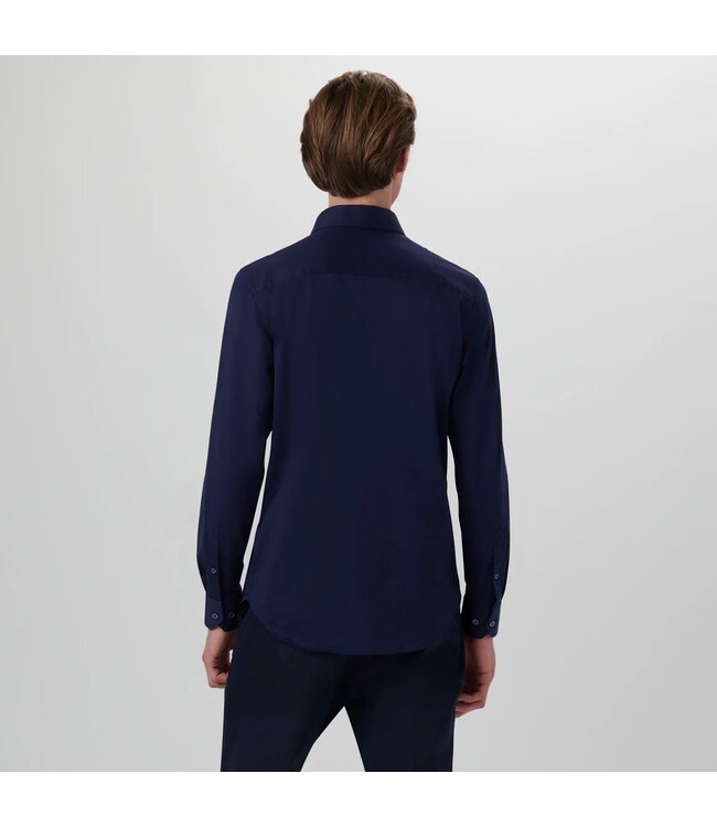 Bugatchi Chemise James Solid OoohCotton ISF9500K60 NAVY
