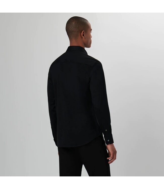 Bugatchi Chemise James Solid OoohCotton ISF9500K60 NOIR