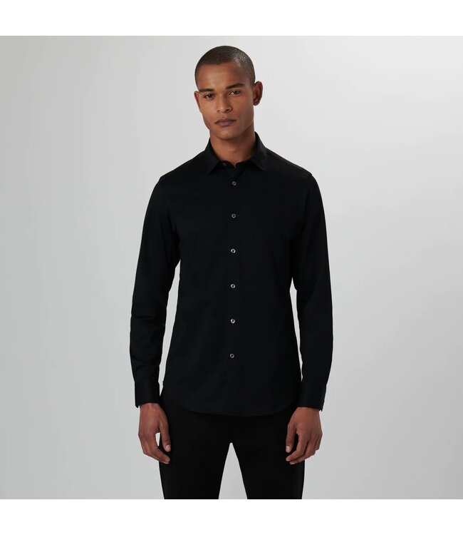 Bugatchi Chemise James Solid OoohCotton ISF9500K60 NOIR
