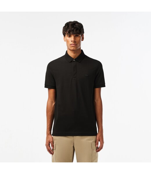 Lacoste POLO SMART PARIS COTON STRETCH NOIR
