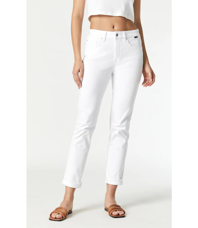 MAVI Jean Boyfriend Slim Kathleen Plume Blanche Bleue M101114-83393