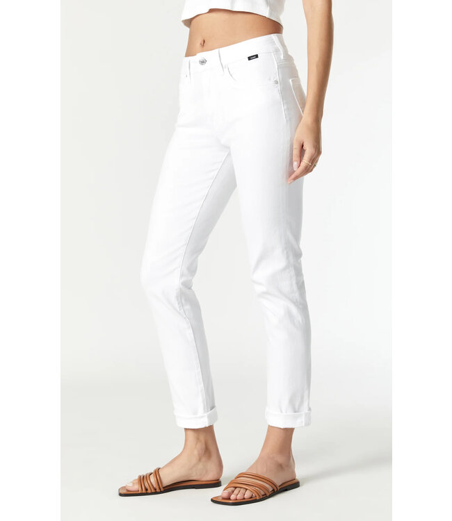 MAVI Jean Boyfriend Slim Kathleen Plume Blanche Bleue M101114-83393