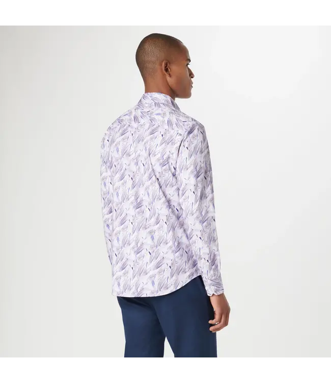 Bugatchi James Feathers OoohChemise en coton DF9221K60 PINK