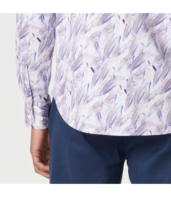 Bugatchi James Feathers OoohChemise en coton DF9221K60 PINK