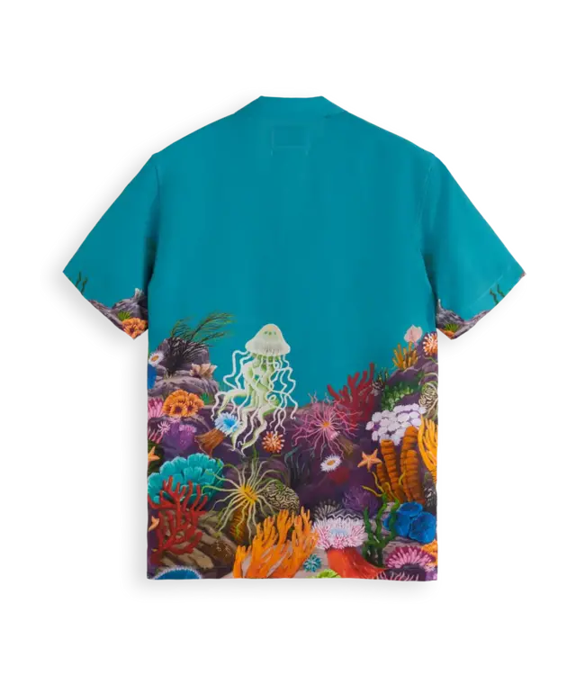 Scotch & Soda Chemise Tencel 175718 0606 SEANERY