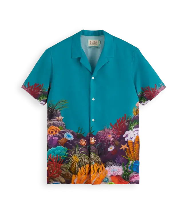 Scotch & Soda Chemise Tencel 175718 0606 SEANERY