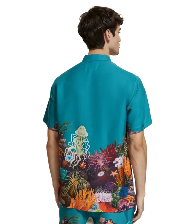 Scotch & Soda Chemise Tencel 175718 0606 SEANERY