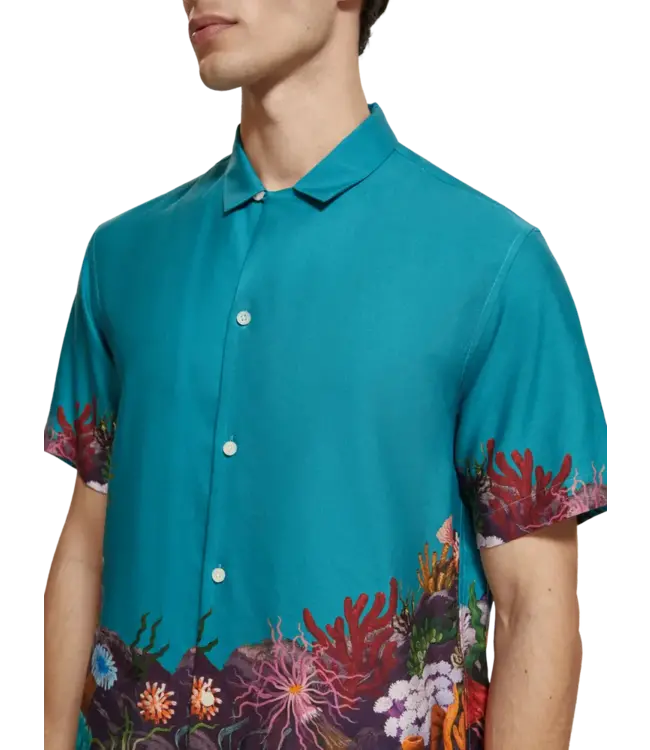 Scotch & Soda Chemise Tencel 175718 0606 SEANERY