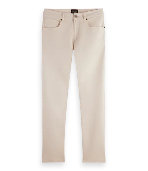Scotch & Soda Ralston - Pantalon 5 poches teint en pièce coupe ajustée régulière