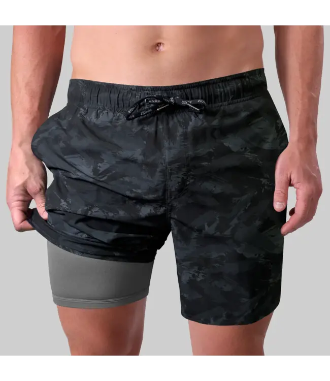 2 UNDR Maillot 2 en 1 2U30JS 396 BLACK STORM