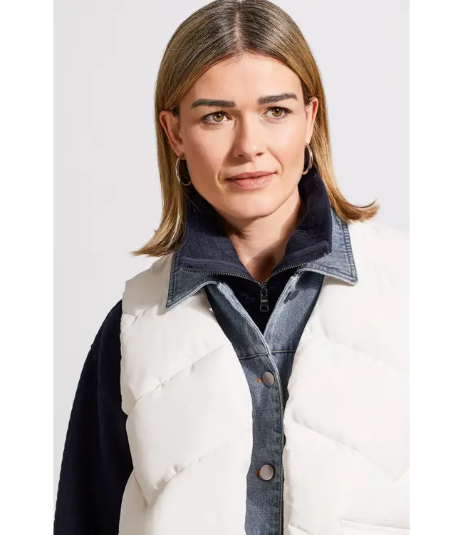 Tribal GILET FOOLER EN DENIM 56300/5107 0026