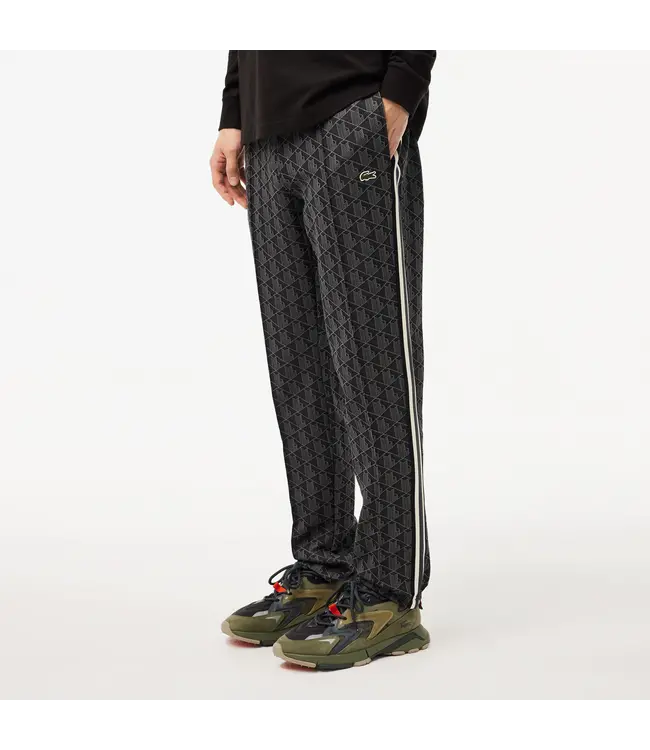 Lacoste Pantalon de survêtement Paris jacquard monogramme