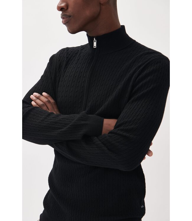 Matinique Pull en laine mérinos MAmason 30207108 300275 BLACK