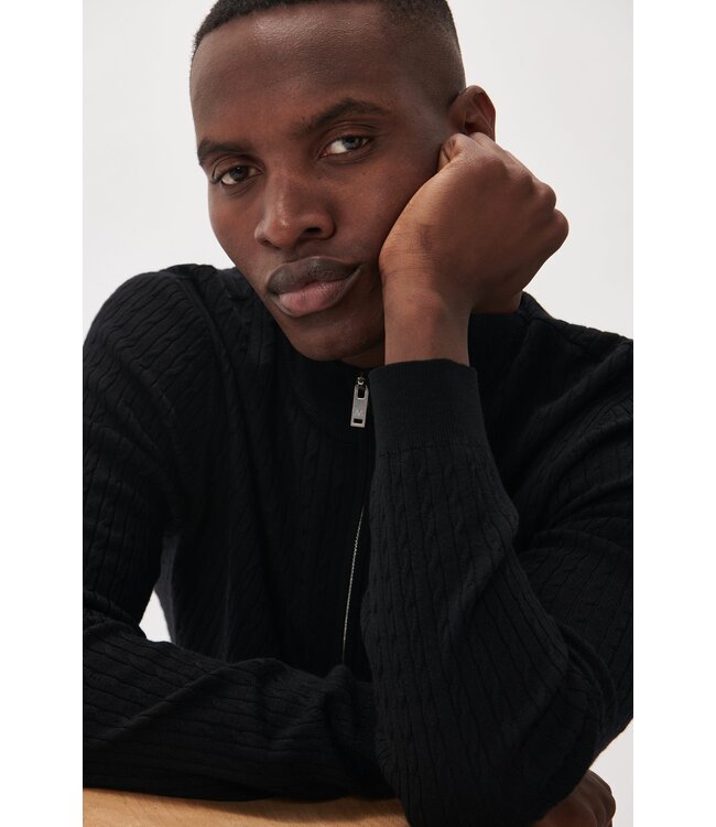 Matinique Pull en laine mérinos MAmason 30207108 300275 BLACK