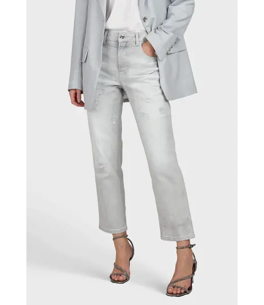 Marc Aurel Pantalon coupe courte en denim gris