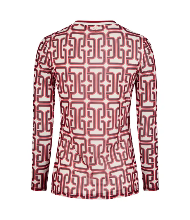 Marc Aurel Chemise en mesh à imprimé graphique rétro 7584 7000 73762 52251