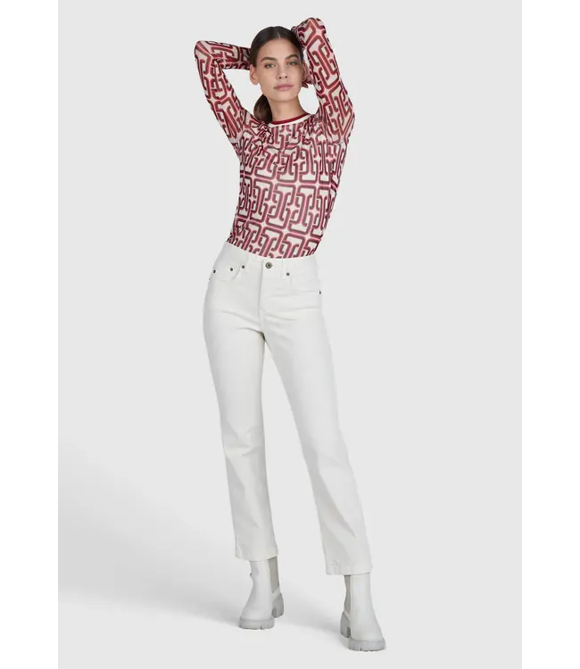 Marc Aurel Chemise en mesh à imprimé graphique rétro 7584 7000 73762 52251