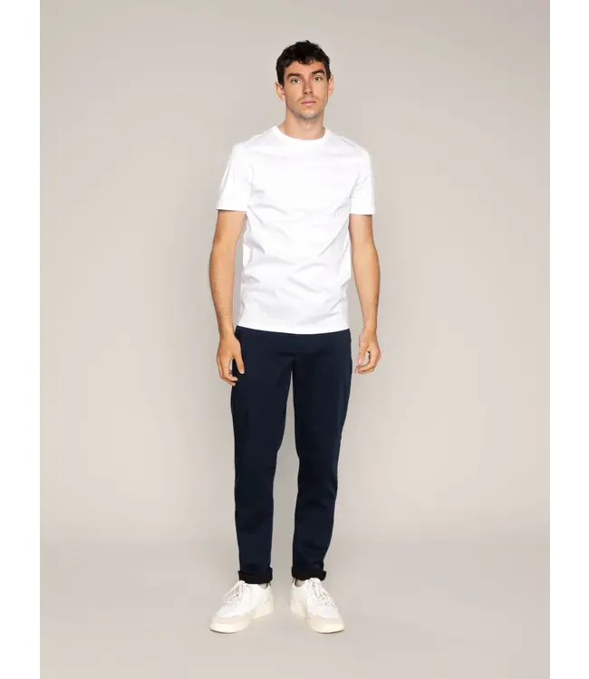 Mos Mosh Gallery Pantalon chino à cordon souple MMGHunt Marine