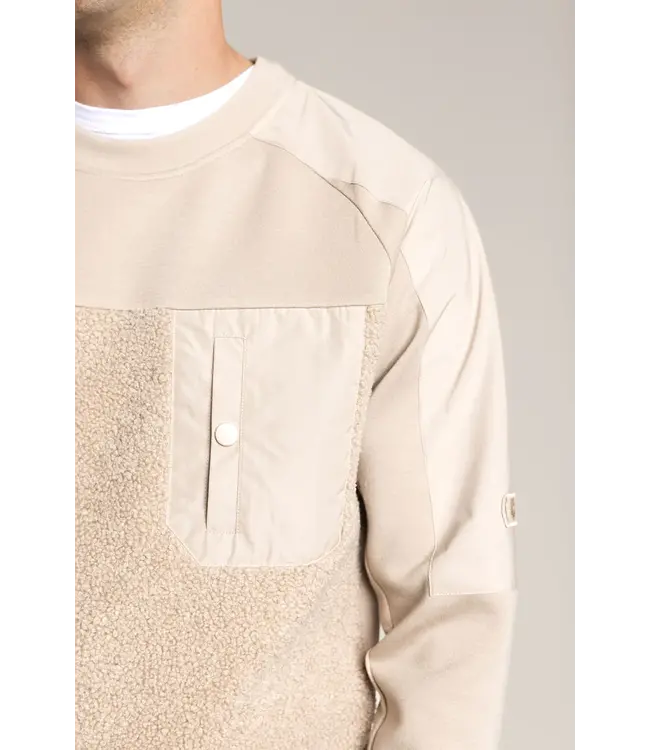 Mos Mosh Gallery Sweat ras du cou MMGGLOVER 503920/FA24 SOFT KIT