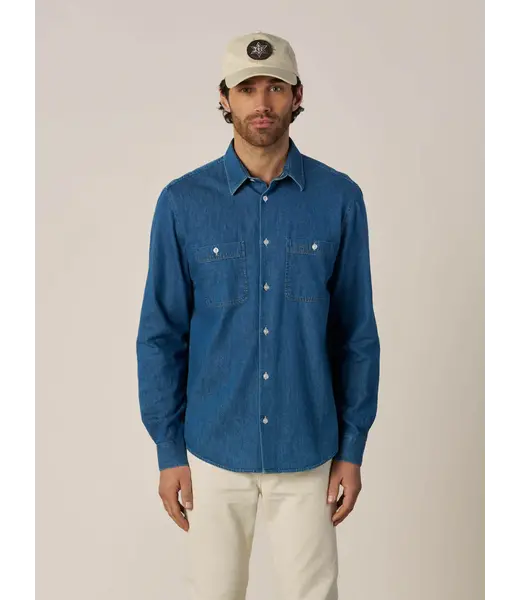 Mos Mosh Gallery Chemise en jean de printemps MMGGibson