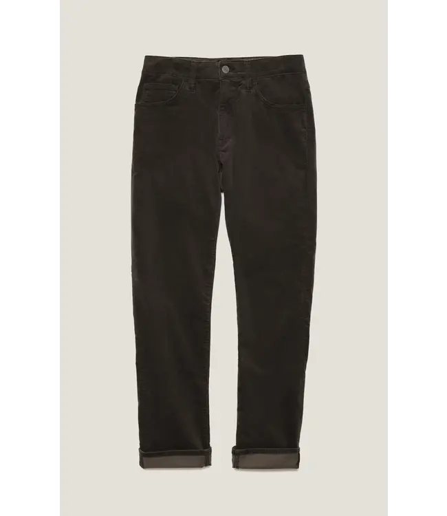 34 Heritage Pantalon droit Courage en moleskine vert olive foncé H0031087265