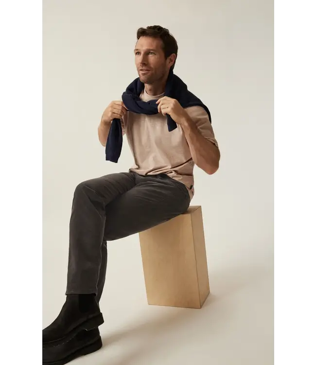 34 Heritage Pantalon droit Courage en moleskine vert olive foncé H0031087265